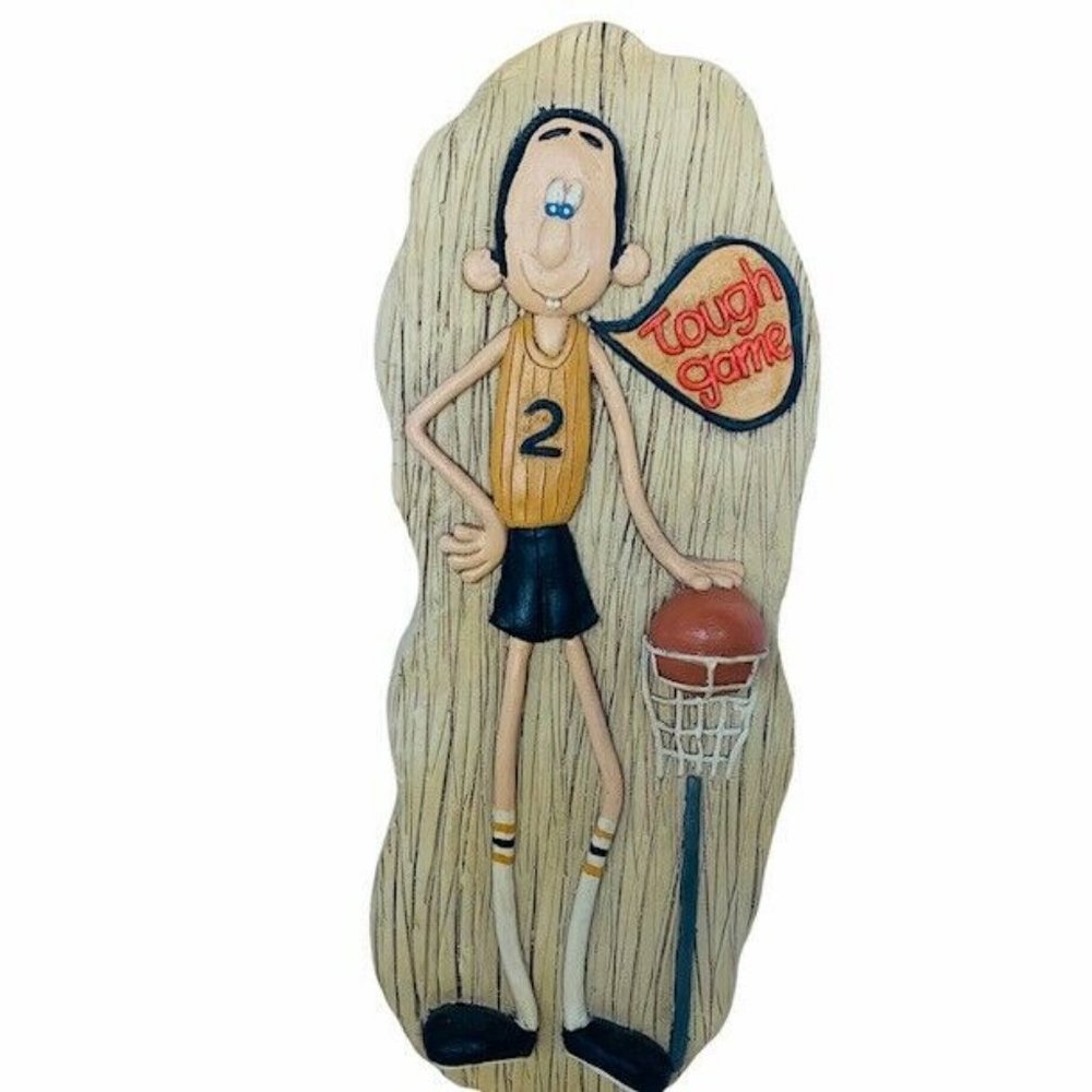 Basketball Wall Hanging Grasshopper Tough Game 19"